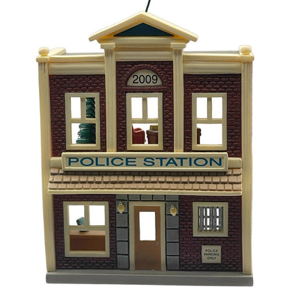 Hallmark Ornament Keepsake Korners Police Station Nostalgic 2009 Christmas Tree