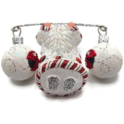 Patricia Breen Balance Ladybugs White Red Spring Christmas Tree Ornament CATZ