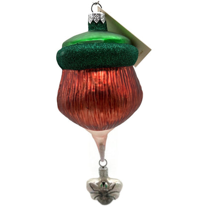 Patricia Breen I Don't Know Why She Swallowed a Fly Green Hat Christmas Ornament