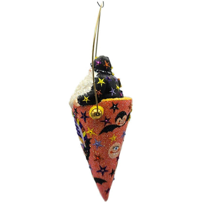 Patricia Breen Victorian Candy Cone Tricksters Pumpkin Halloween Ornament CATZ