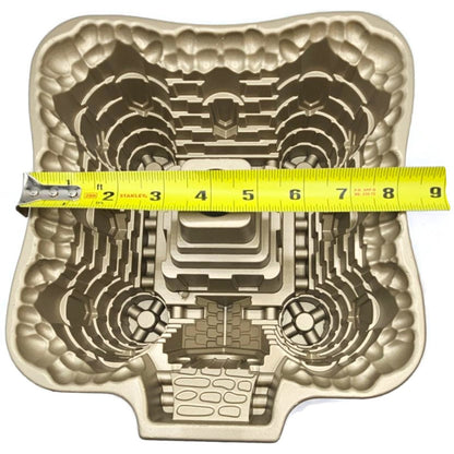 Castle Bundt Cake Pan 10 Cups Non Stick Gold Tone Williams Sonoma Nordic Ware