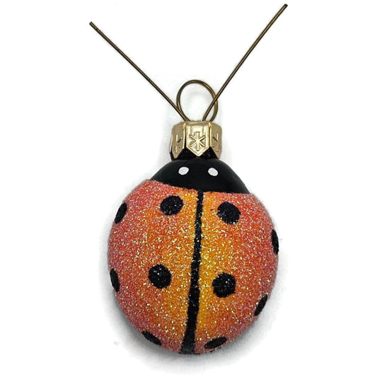 Patricia Breen Ladybug Ladybug Orange Closed Wing Spring Christmas Tree Ornament
