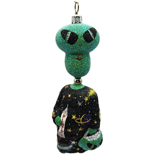 Patricia Breen Halloween Trick Or Treaters Al The Alien Christmas Ornament HCB