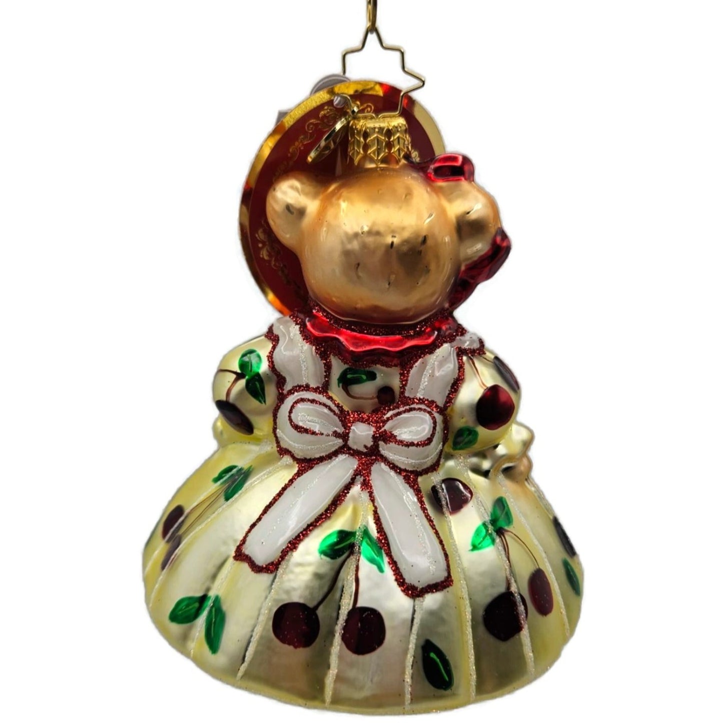 Christopher Radko Muffys Slice of Sweetness Bear Christmas Ornament 1022925