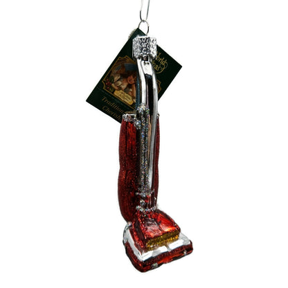 Upright Vacuum Red Christmas Holiday Tree OWC Ornament Old World Christmas