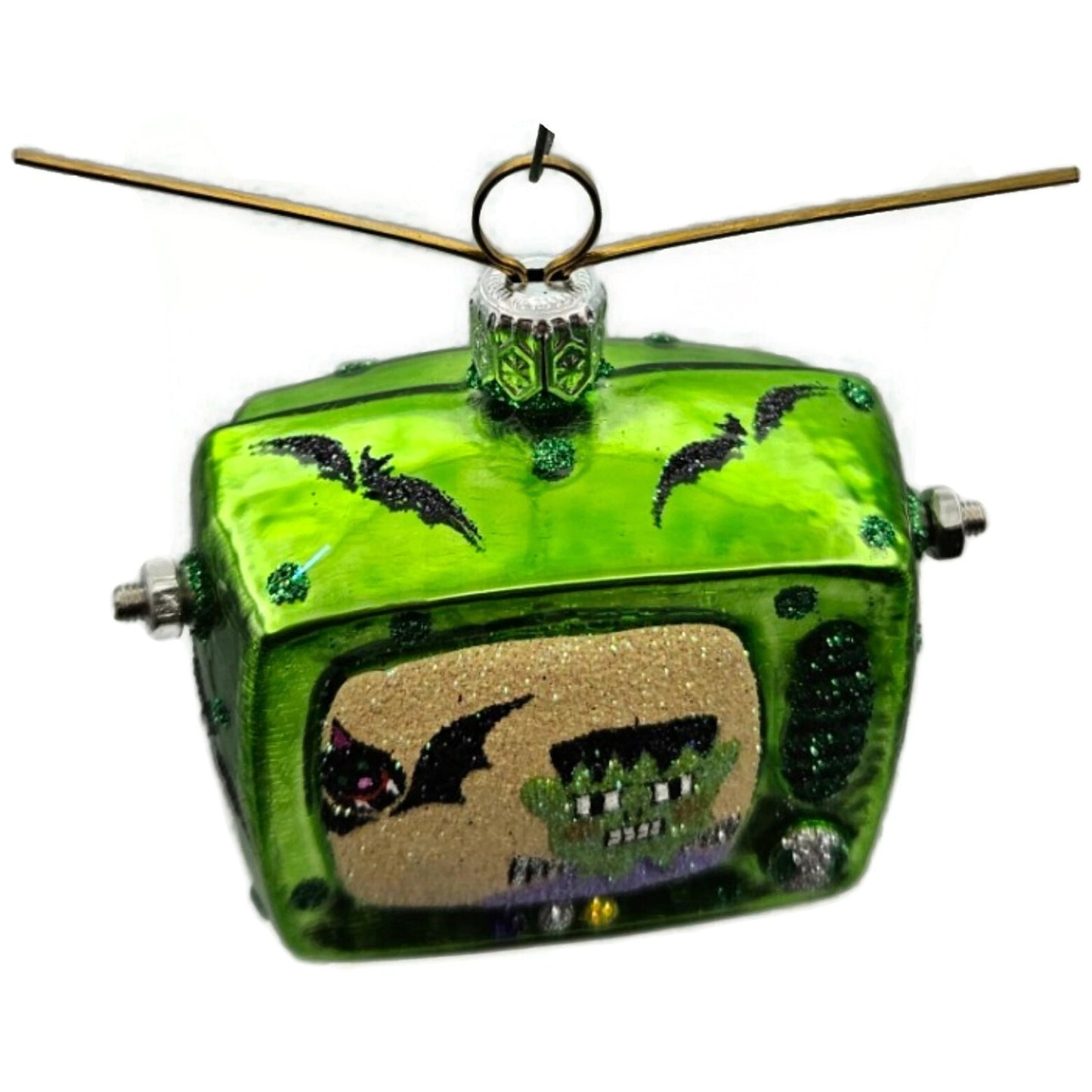 Patricia Breen Halloween Nicholas At Night Frankenstein Movie Christmas Ornament