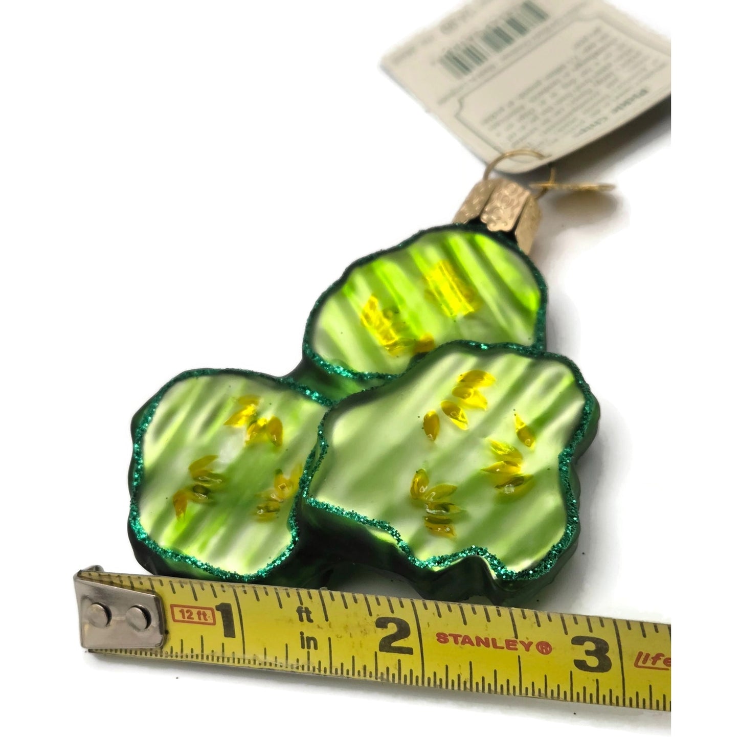 Pickle Chips Ornament: Old World Christmas Green Vegetable OWC