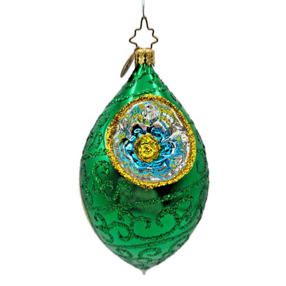 Christopher Radko Fantasia Mod Elegance Reflector Christmas Tree Decor Ornament