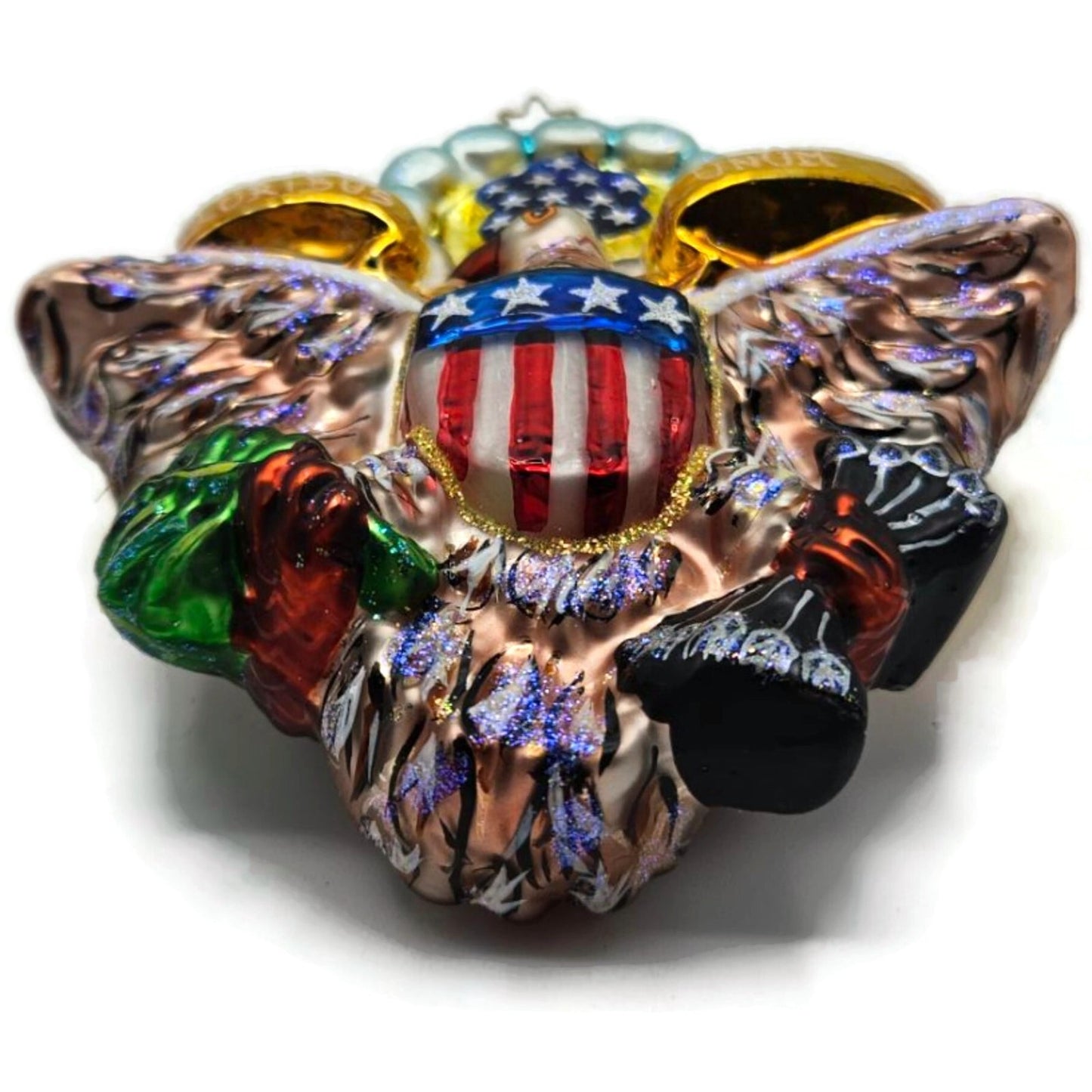 Christopher Radko E. Pluribus Unum American Eagle Patriotic Ornament 01-0008-0