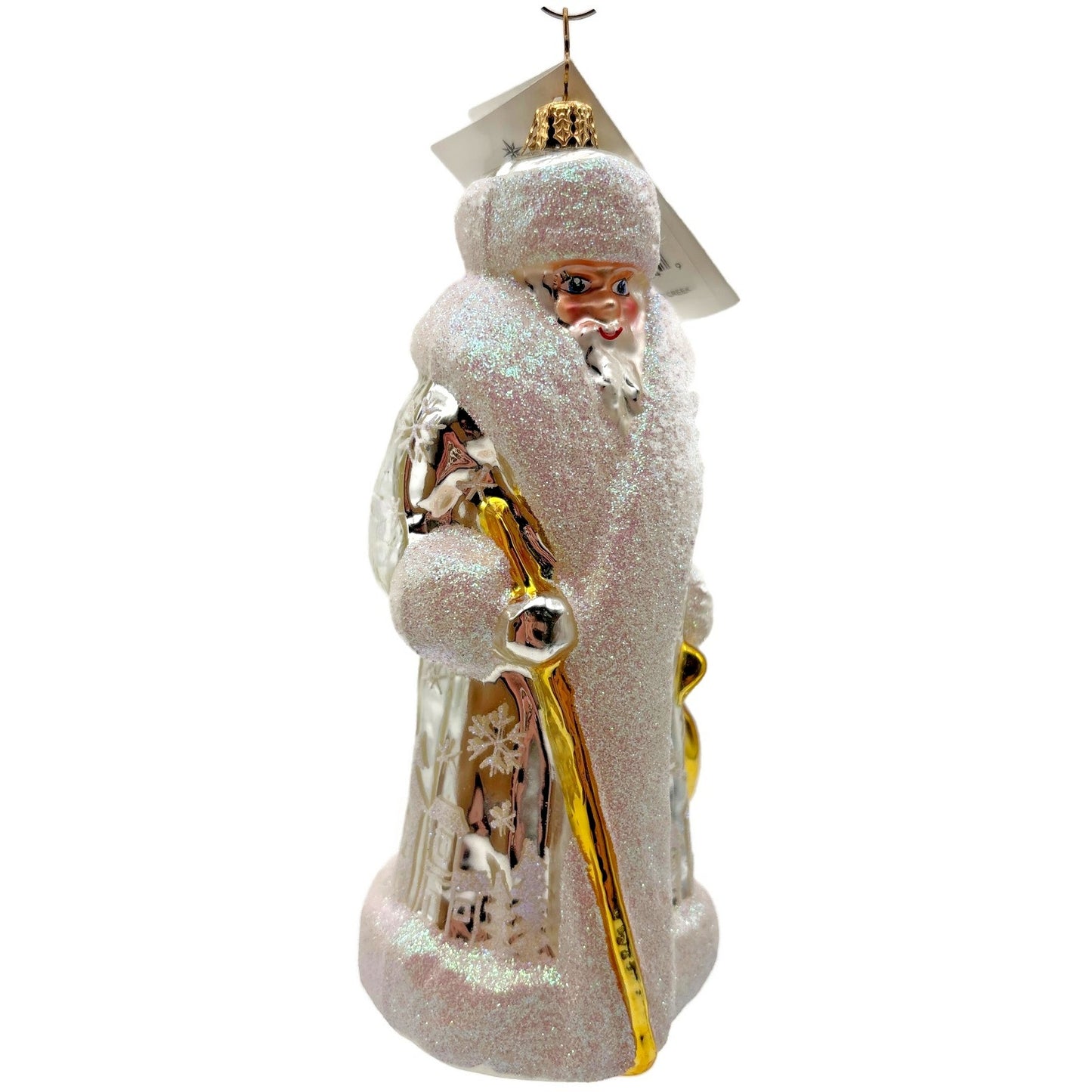 Christopher Radko Siberian Snow Nick-Pine Creek Christmas Ornament 3010336