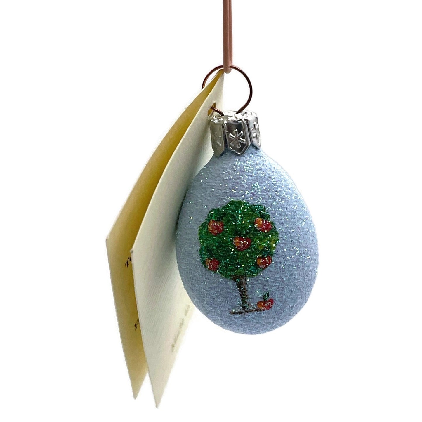 Patricia Breen Miniature Egg Surprise Apple Tree Fruit Easter Christmas Ornament