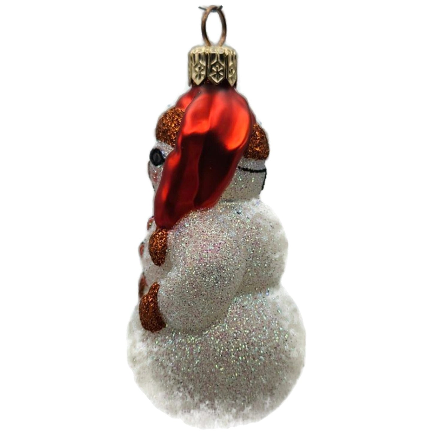 Patricia Breen Snowman Incognito Orange Pumpkins Halloween Christmas Ornament