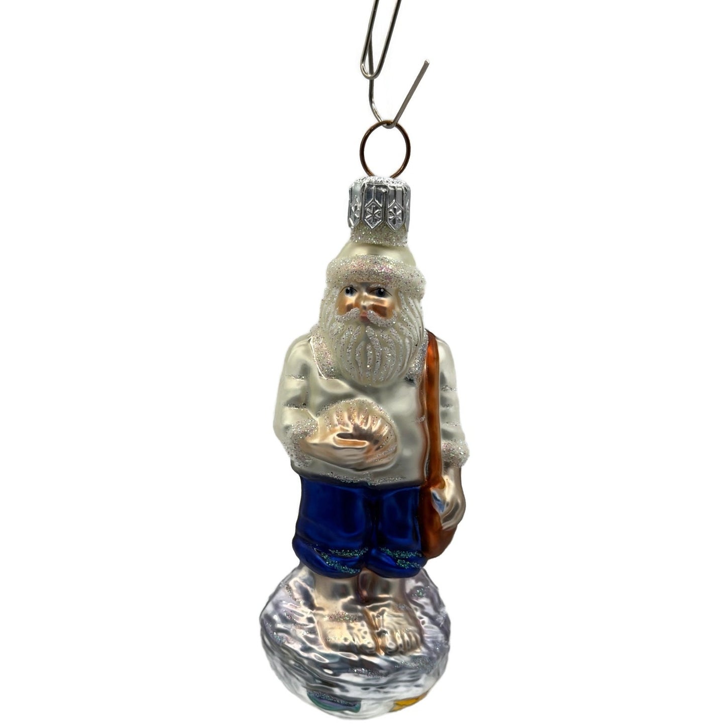 Patricia Breen Cape Cod Nichols Aquatic Santa Claus Summer Nautical Ornament