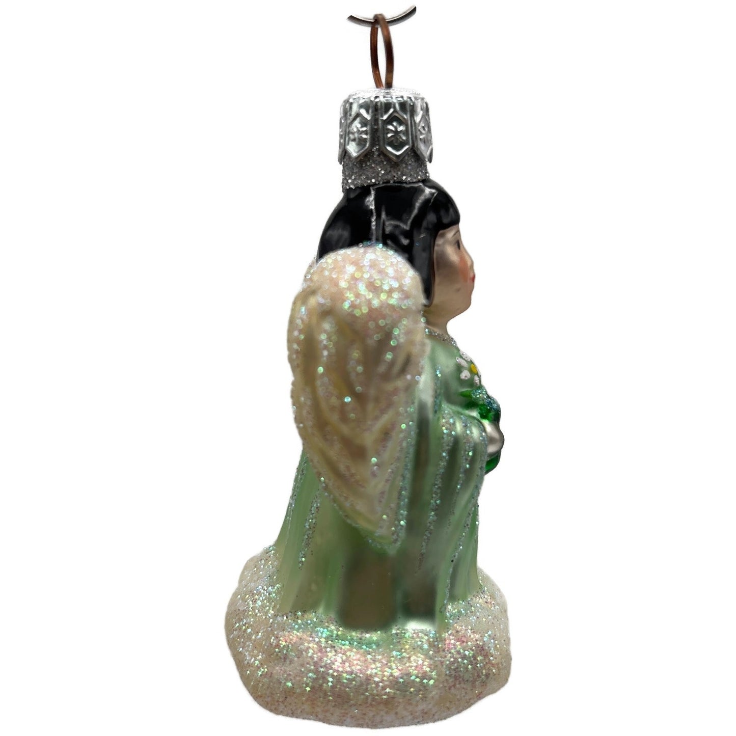 Patricia Breen Angel from Quartet Of Angels Pastel Green Christmas Tree Ornament