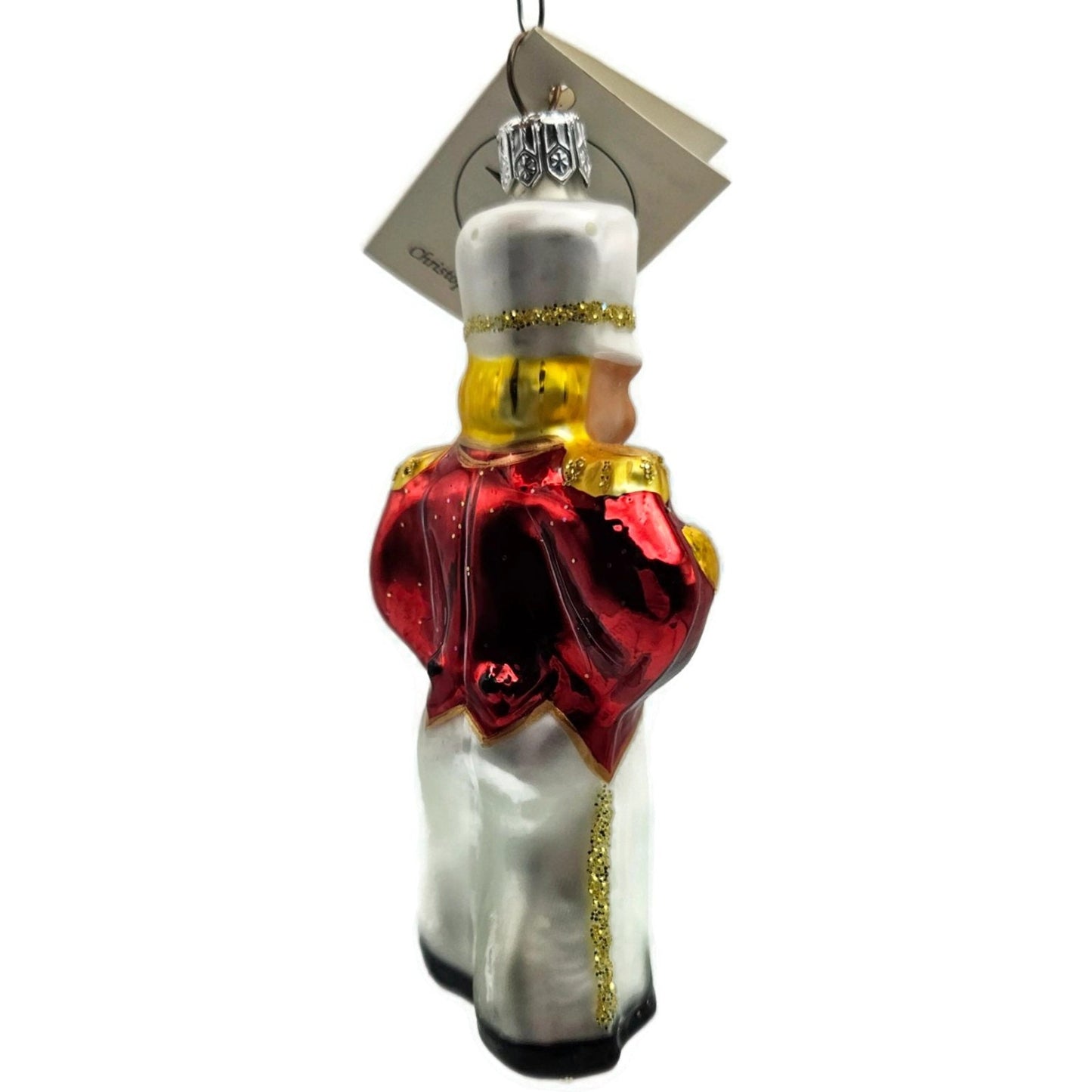 Christopher Radko Toy Soldier Red Uniform Marching Band Christmas Tree Ornament