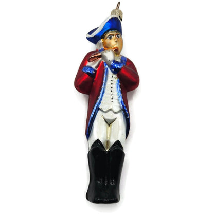 Christopher Radko Fife Player Colonial Patriotic Christmas Ornament 98-197-0