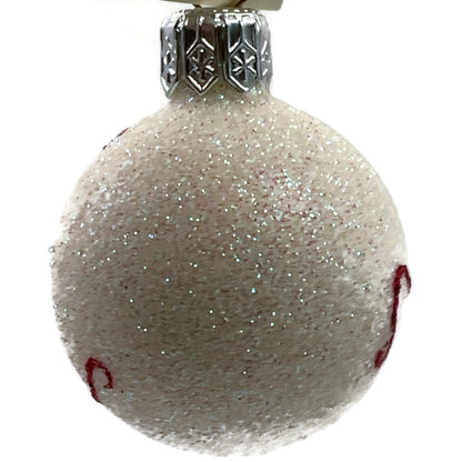 Patricia Breen Studio Gift Ball Holly Berry Pearl Christmas Tree Ornament