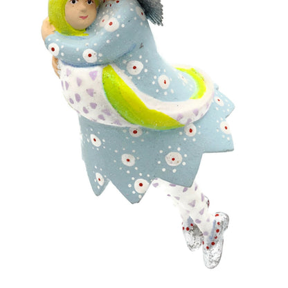 Patience Brewster Mother Child Paradise Angel Christmas Ornament Mackenzie Child