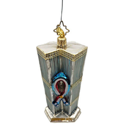 Christopher Radko Heroes All Twin Towers 9/11 Patriotic NYC Ornament 01-1099-0