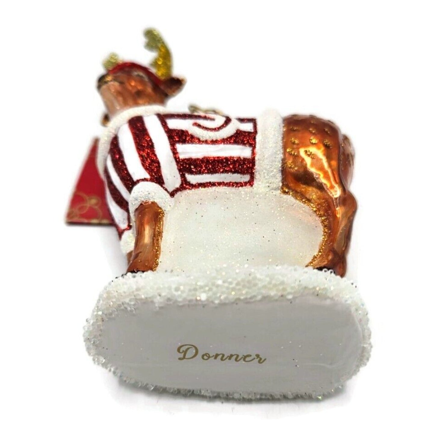Juliska Country Estate Reindeer Games Donner the Reindeer Christmas Ornament