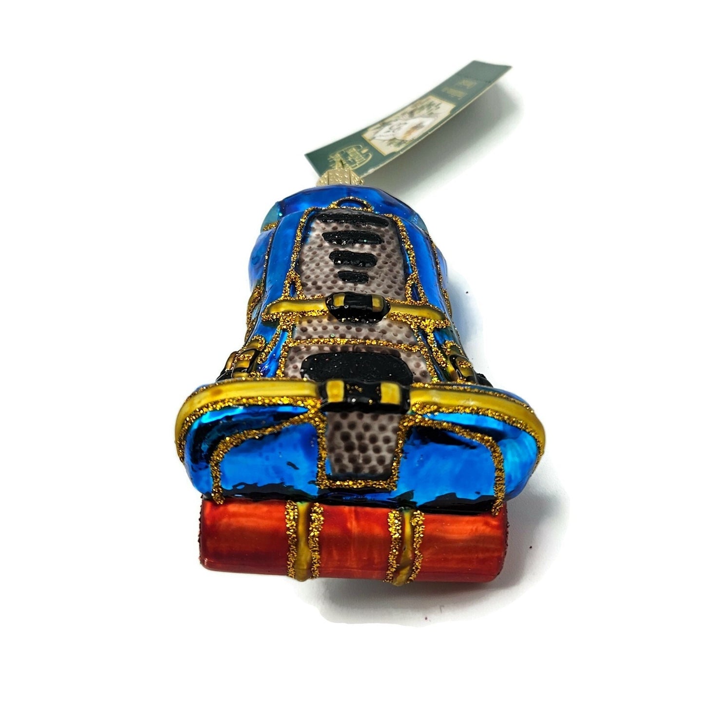 Old World Christmas Hiking Backpack Christmas Holiday Tree Ornament OWC 44143