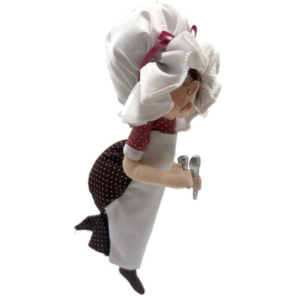 Gladys Boalt Cook Alice in Wonderland Handmade Fabric Christmas Ornament Signed