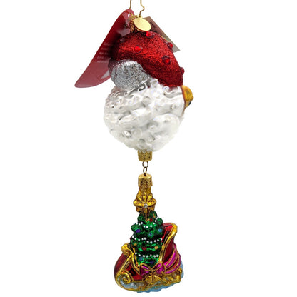 Christopher Radko Santas Magic Sleigh Christmas Tree Holiday Ornament 1021278