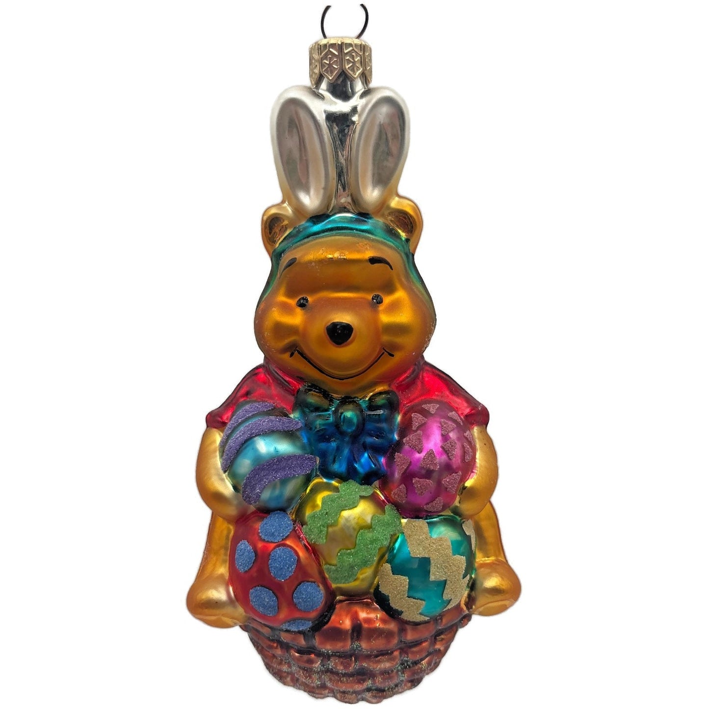 Christopher Radko Easter Pooh Disney Exclusive Easter Egg Ornament 99-DIS-17