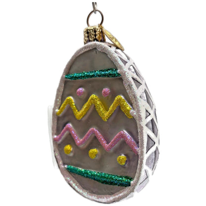 Christopher Radko Easter Eats Egg Cookie Christmas Tree Ornament 01-0435-0