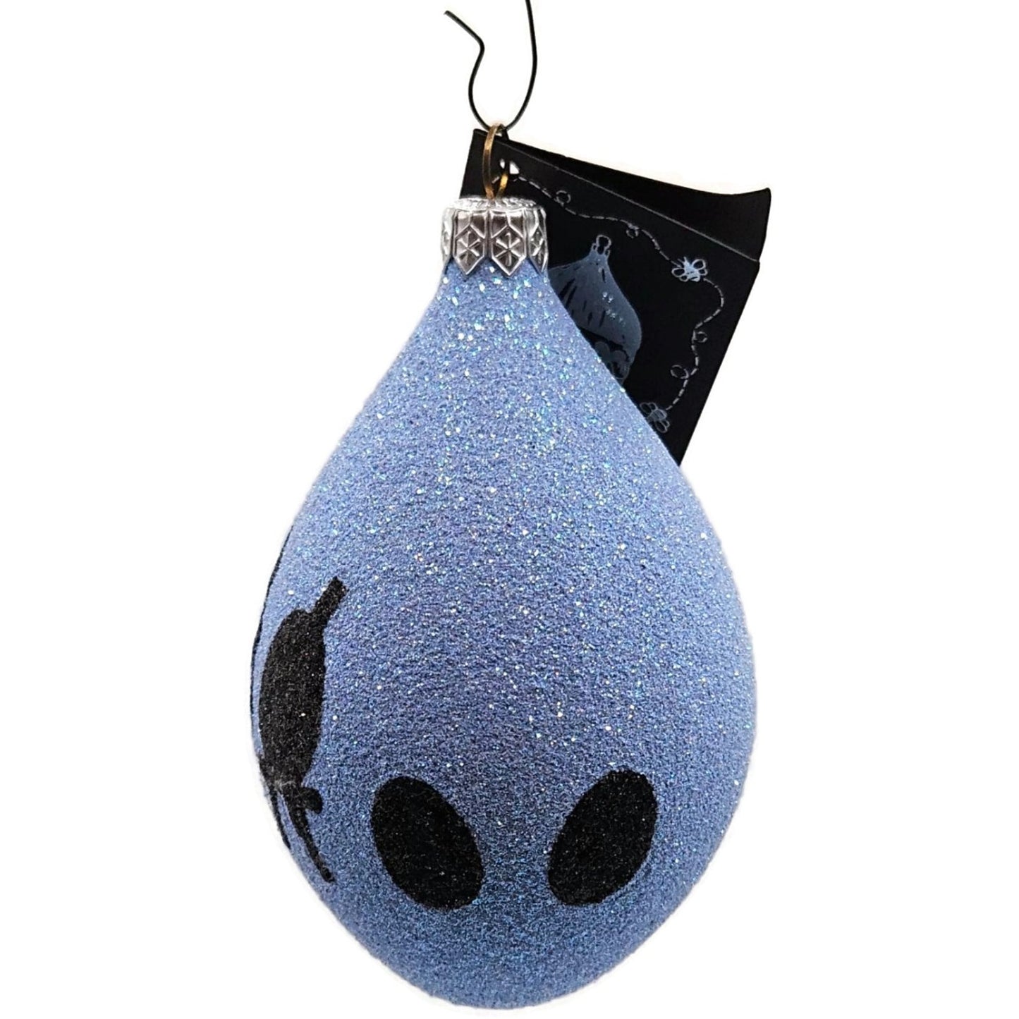 Patricia Breen Silhouette Egg Bunny Artists Easter Blue Christmas Tree Ornament