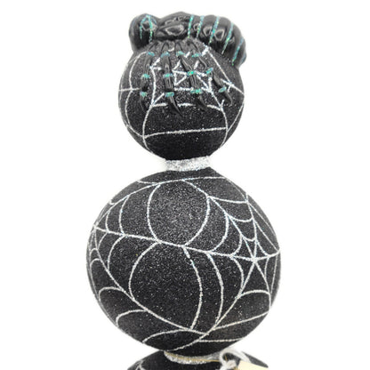 Patricia Breen Web Master Black Spider Web Finial Halloween Holiday Tree Topper