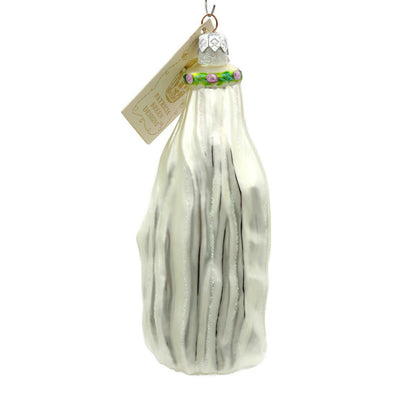 Patricia Breen Charleston Bride Pink Rose White Dress Spring Christmas Ornament