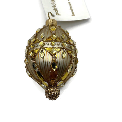 Patricia Breen Petit Egg Le Notre Gold Versailles Easter Christmas Tree Ornament