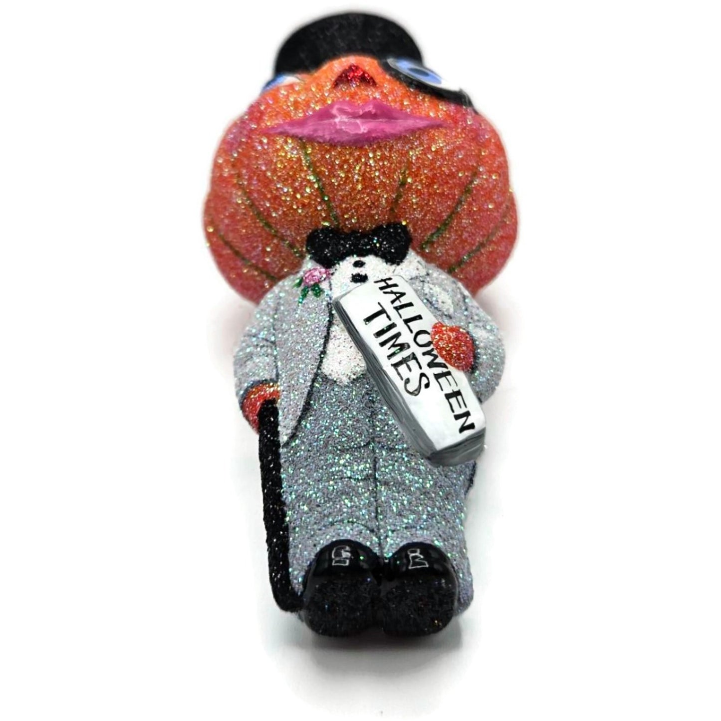 Patricia Breen Mon Oncle Halloween Times Orange Pumpkin Christmas Ornament 2634