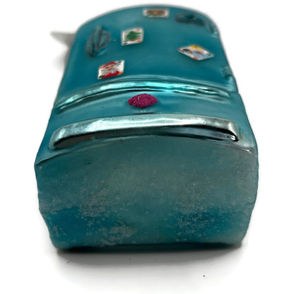 Christopher Radko The Fridge Collection Blue Christmas Tree Ornament 00-128-0