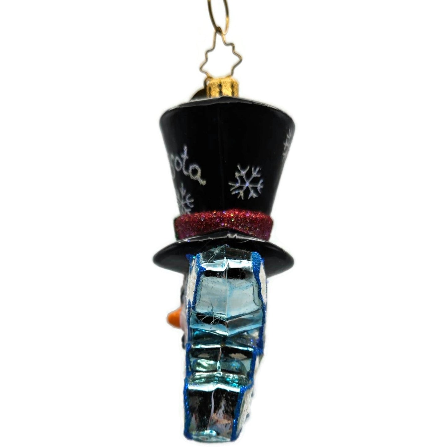 Christopher Radko Land Of 10,000 Snowflakes Minnesota Christmas Ornament 3011612
