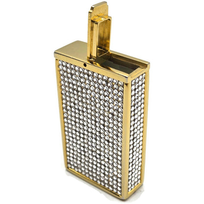 Judith Leiber Couture Tic Tac Candy Holder Swarovski Crystals Gold Tone Rare