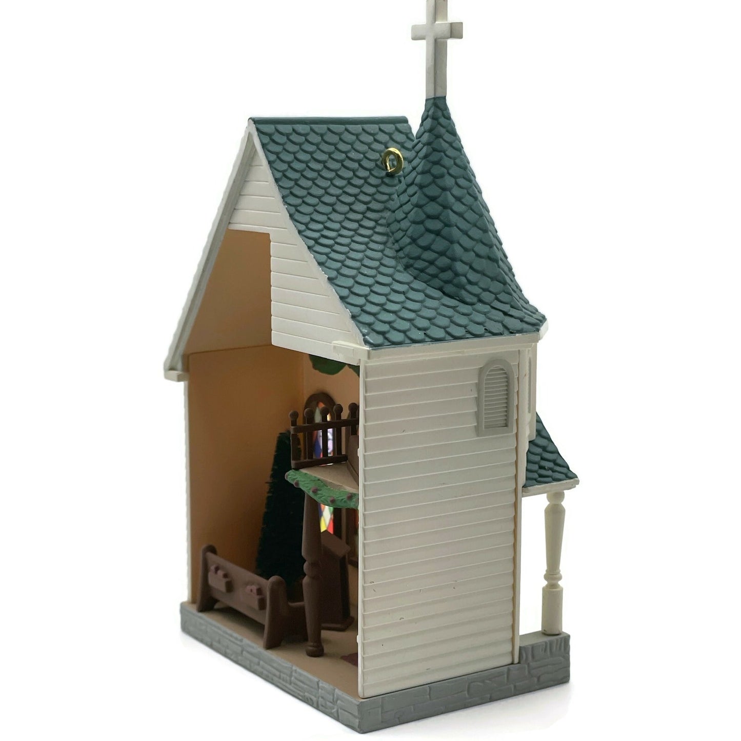 Hallmark Town Church 1995 Nostalgic Houses Shops Christmas Keepsake Ornament