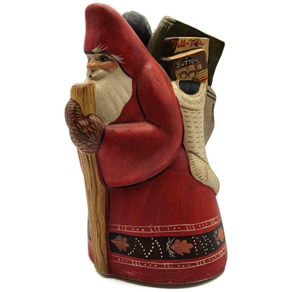 Vaillancourt Sutton 300th Anniversary Santa Claus Chalkware Christmas Figurine