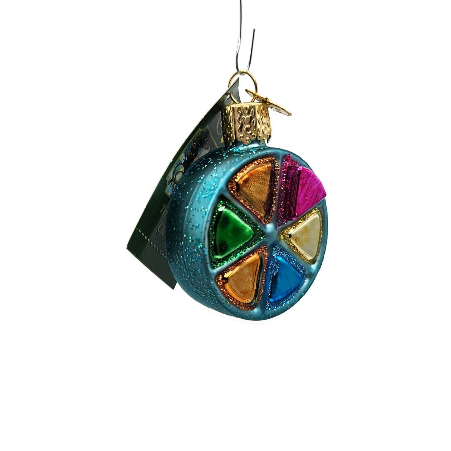 Trivial Pursuit Board Game Old World Christmas Holiday Tree OWC Family Ornament