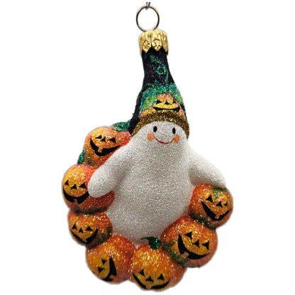Patricia Breen Jack-o-Wreath Pumpkin Orange Halloween Christmas Ornament