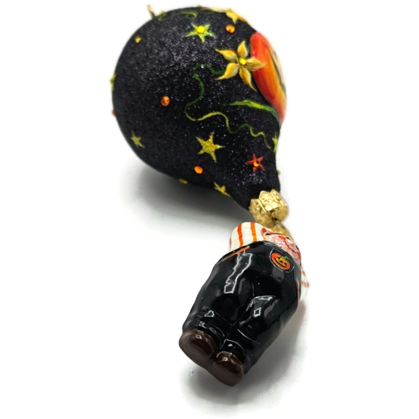 Patricia Breen Miniature Balloon Boy Jack-o-Lantern Stars Halloween Ornament HCB