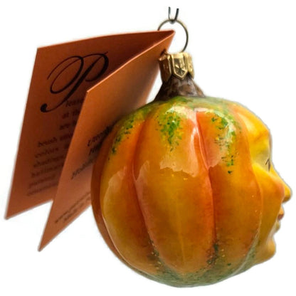 Patricia Breen Henry The Pumpkin Burnished Orange Halloween Christmas Ornament