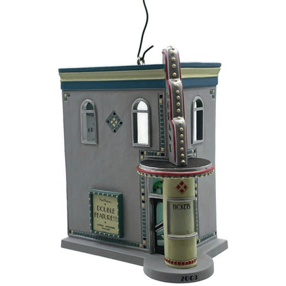 Hallmark Ornament The Grand Theater 2003 Nostalgic Christmas Village Keepsake