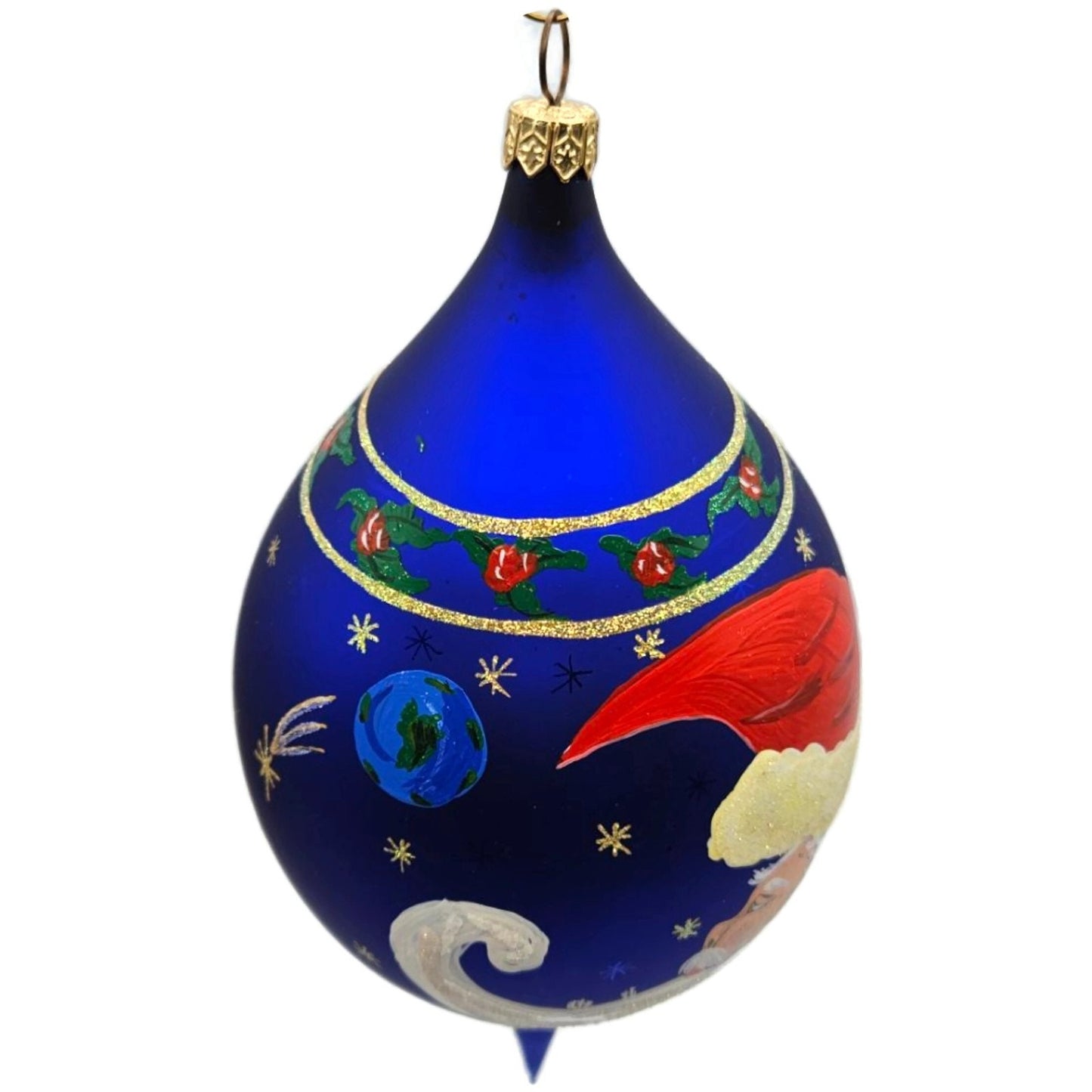 Christopher Radko Moon Dream Santa Limited Edition Christmas Ornament 98-SP-38