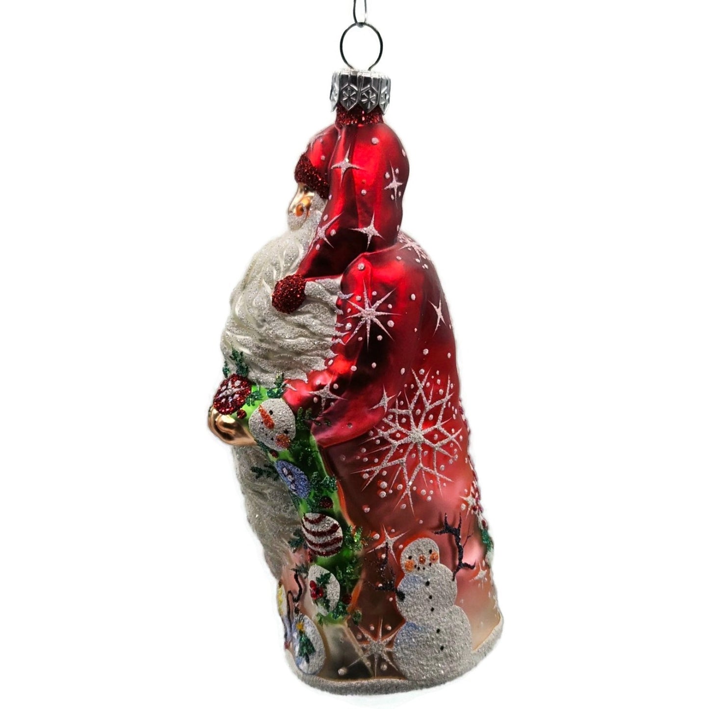 Patricia Breen Karas Santa Claus Red Angels Snowman Christmas Ornament Candy