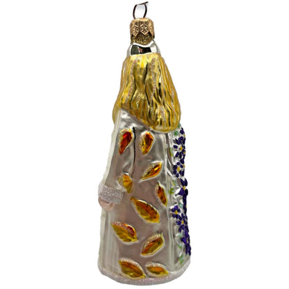Patricia Breen Vivaldis Girl Pearl Four Seasons Floral Christmas Tree Ornament