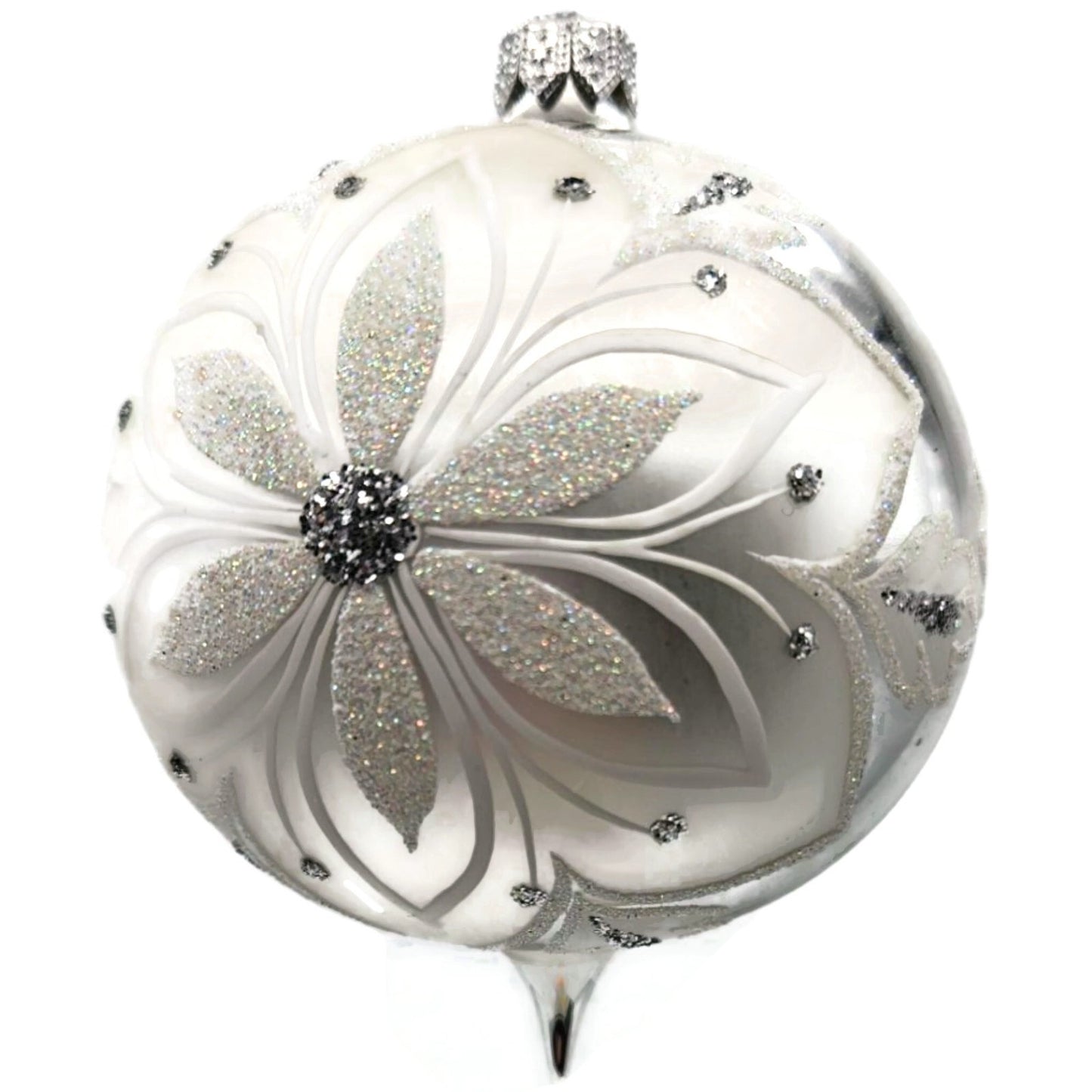 Heartfully Yours Radko Ashmont Reflector Christmas Ornament HRTLY-1188-GLITTER