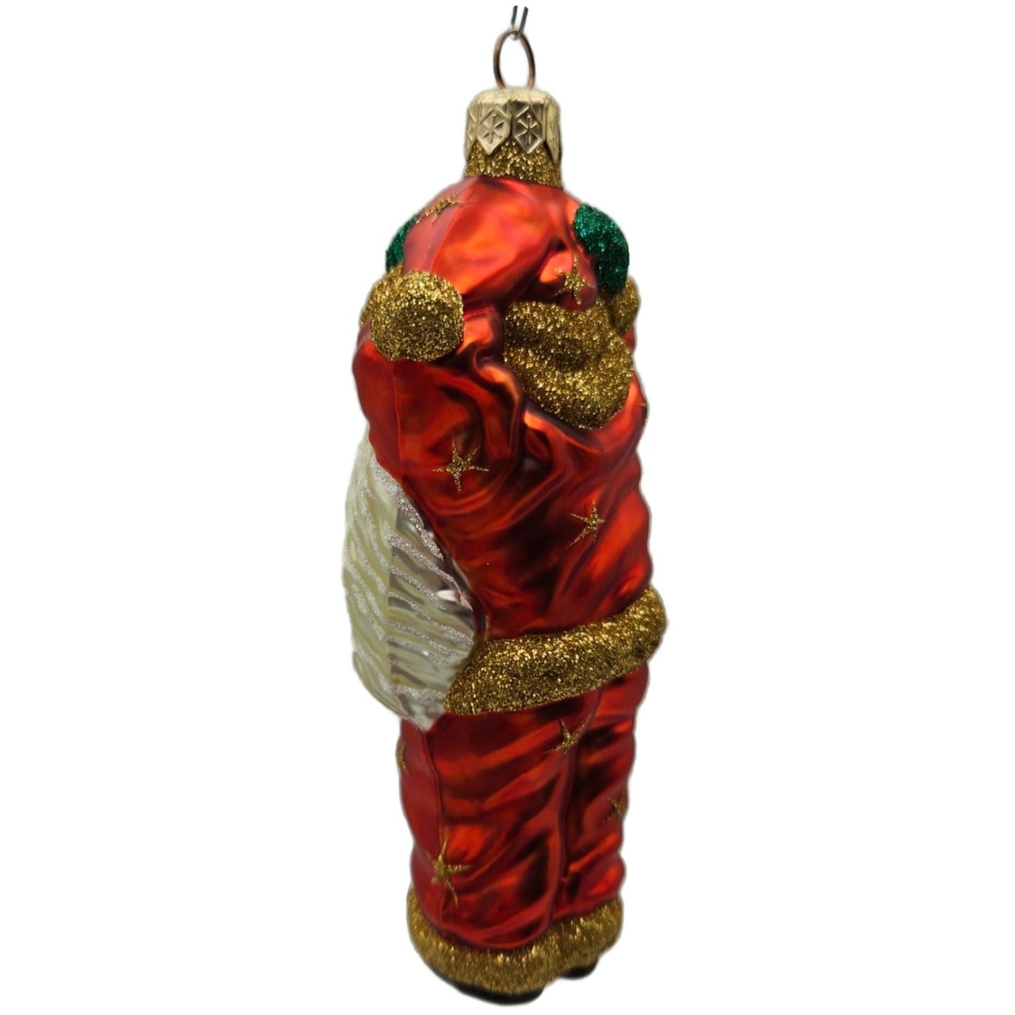 Patricia Breen Hold Onto Your Hat Star Santa Halloween Christmas Ornament 9721