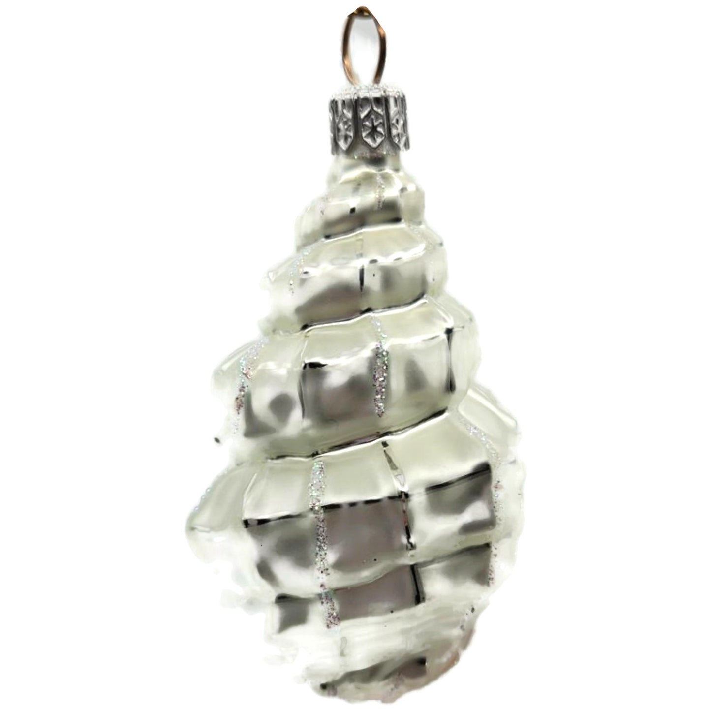 Patricia Breen Erics Shell Pearl Summer Aquatic Nautical Ocean Seashell Ornament